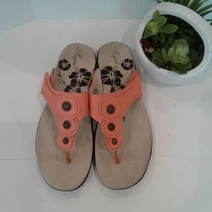 NEW ! Propet leather sandals flip flops